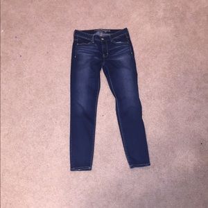 American Eagle dark wash jeggings